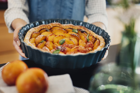 Deep Flan Dish 24 cm - Flour