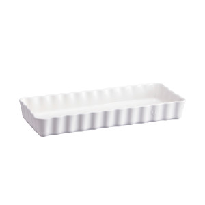 Slim Rectangular Tart Dish - Flour