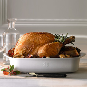 Large Rectangular Oven Dish - Flour