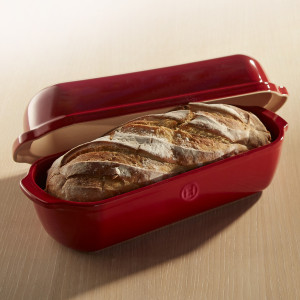 Large Bread Loaf Baker - Burgundy