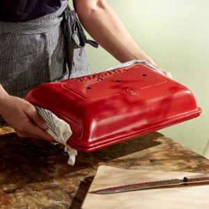 Baguette Bread Baker - Burgundy