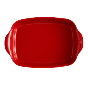 Large Rectangular Oven Dish - Burgundy