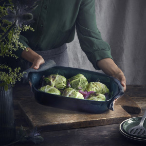 Large Rectangular Oven Dish - Blue Ocean