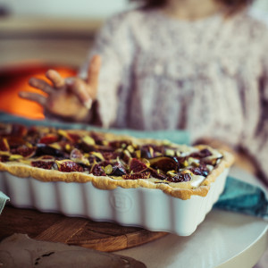 Slim Rectangular Tart Dish - Toscane