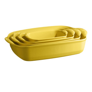 Medium Rectangular Oven Dish - Provence Yellow