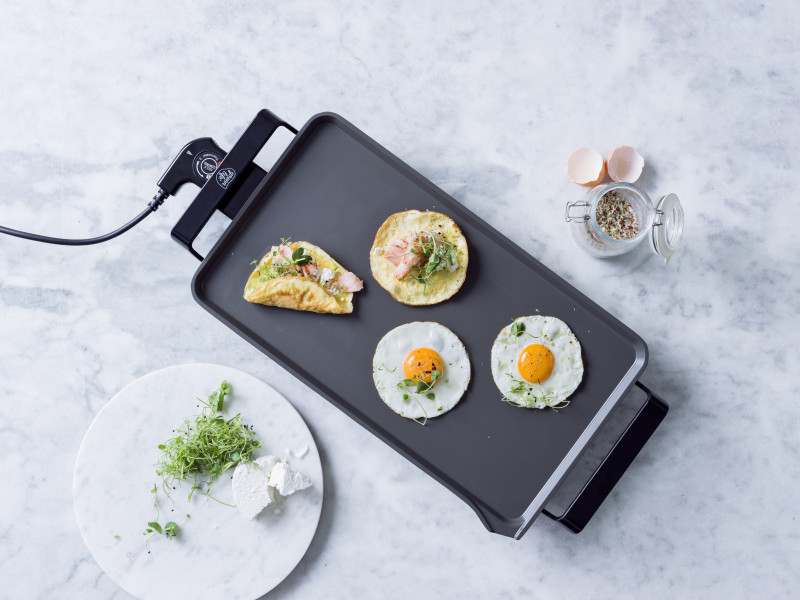 Teppanyaki Grill- Black (550x260x95 mm)