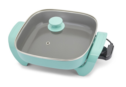 Electric Skillet- Turquoise