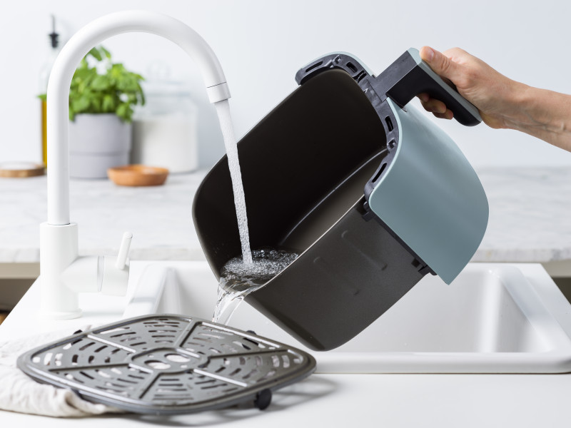 Bistro Smokey Blue Airfryer Basket