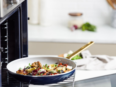Padova Navy Blue Frypan 24cm