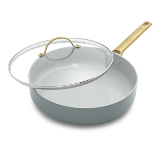 Padova Smokey Blue Covered Sauté Pan 28cm/3.6L