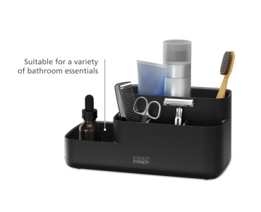 Easystore Bathroom Caddy - Black