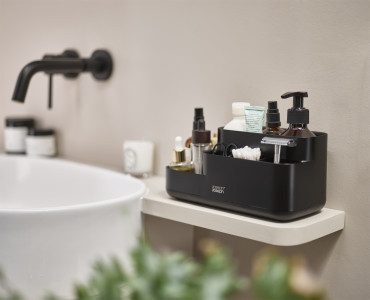 Easystore Bathroom Caddy - Black