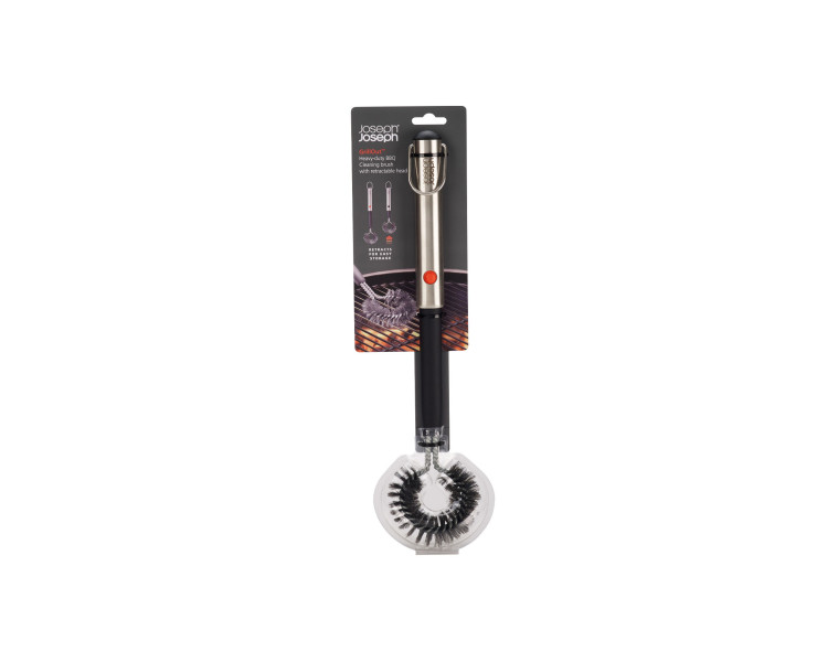 GrillOut Heavy-duty BBQ Cleaning Brush with retractable head