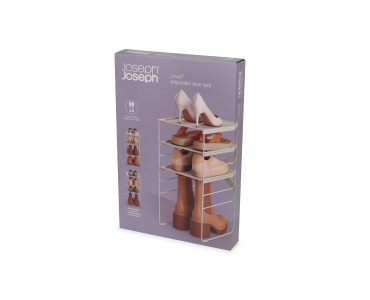Level Plus Adjustable Shoe Rack - Single