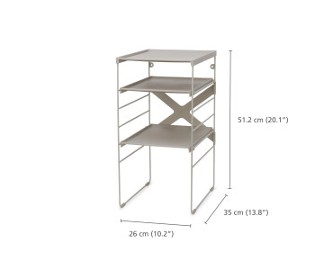Level Plus Adjustable Shoe Rack - Single