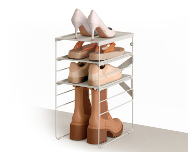 Level Plus Adjustable Shoe Rack - Single