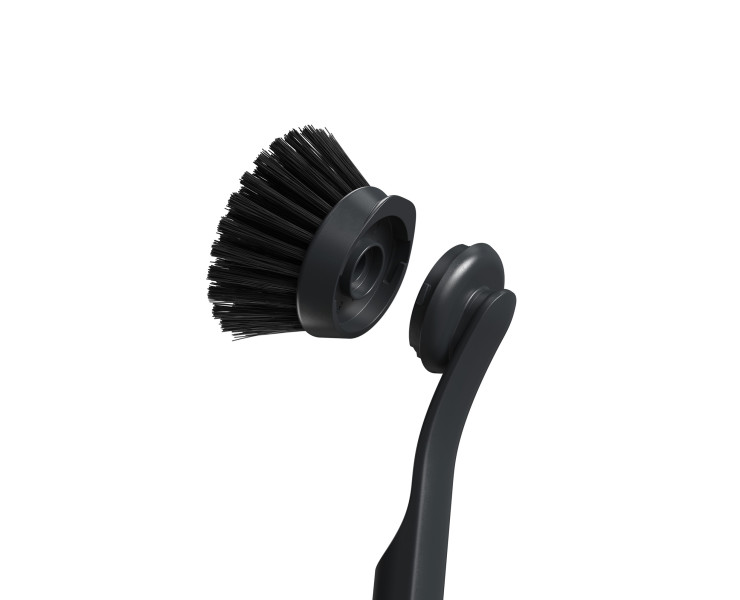 SinkTech Dish brush and sponge set with large stainless-steel storage stand