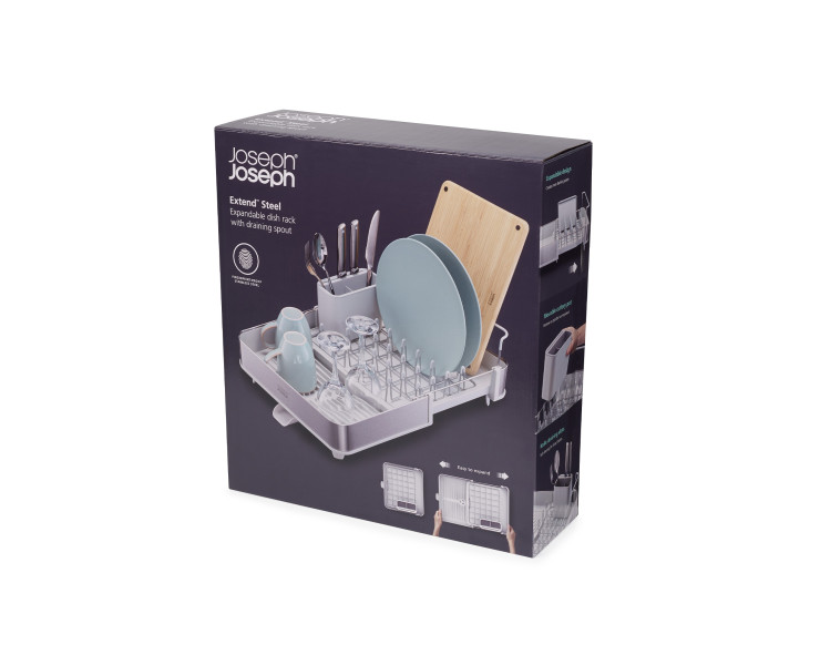 Extend Dish Rack Stainless Steel - Stone