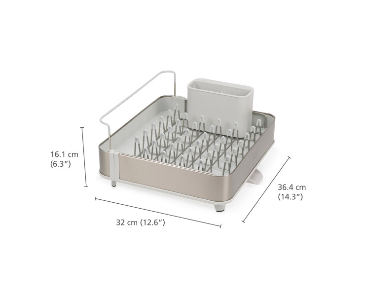 Extend Dish Rack Stainless Steel - Stone