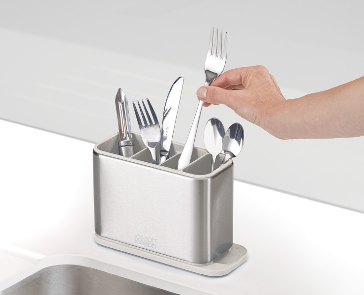 Surface Cutlery Drainer Stainless Steel - Stone