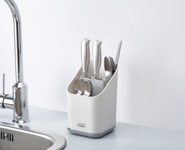 Cutlery Drainer with Knife Slot