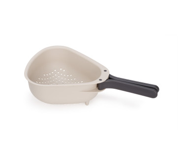 Droplet Compact Colander with folding handles