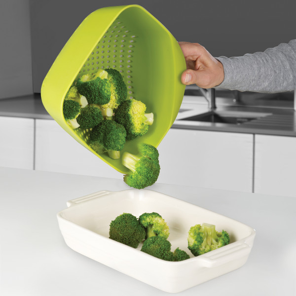 Square Colander - Green - Clearance