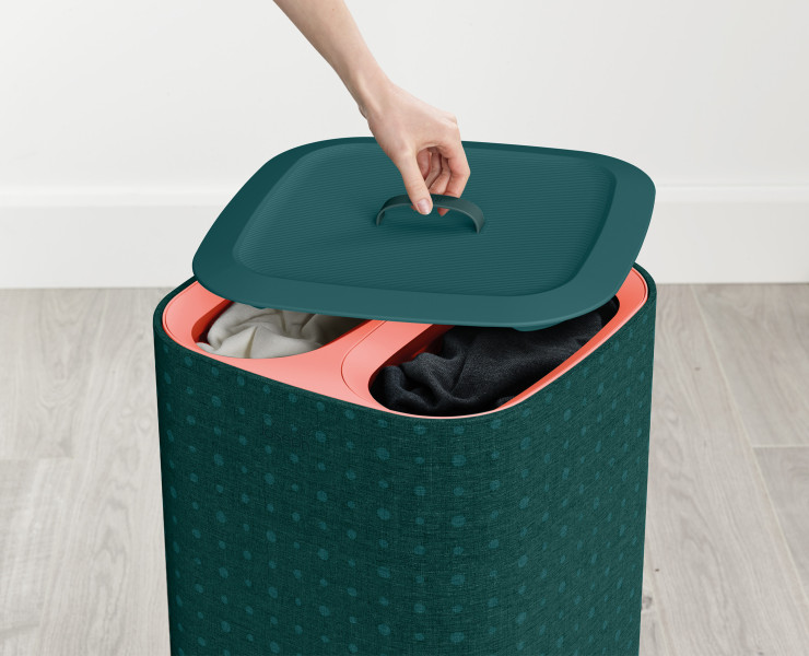 Tota Pop 60L Laundry Seperation Basket - Green - Clearance