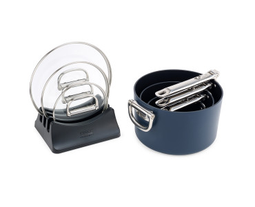 Space 3 Piece Non-Stick Induction Saucepan Set