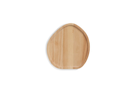 Wooden Serving Platter Round Small