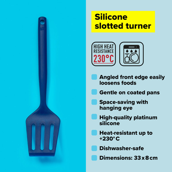 Tasty Silicone Slotted Turner - Clearance