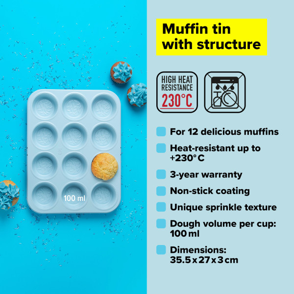 Tasty Muffin Pan 12 Cup - Clearance