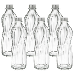 Aqua Bottle 1Ltr Set 6