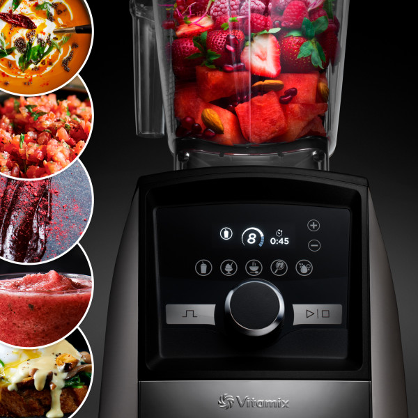 ASCENT® Series A3500i High-Performance Blender Bundle with bonus AER Disc Container