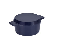 Cast Iron French Oven Mid Blue 24cm