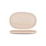 Naturals Sierra Beige Oval Plate 310x200mm  - Set 3