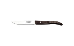 Churrasco Steak Knife  Micro Serrated Narrow Polywood 4", 10cm