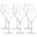 Supremo Burgundy Red Wine Glass 650ml - Set 6