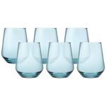 Allegra Stemless Old Fashioned Blue 425ml - Set 6