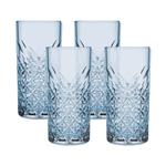 Timeless Highball Blue 450ml - Set 4