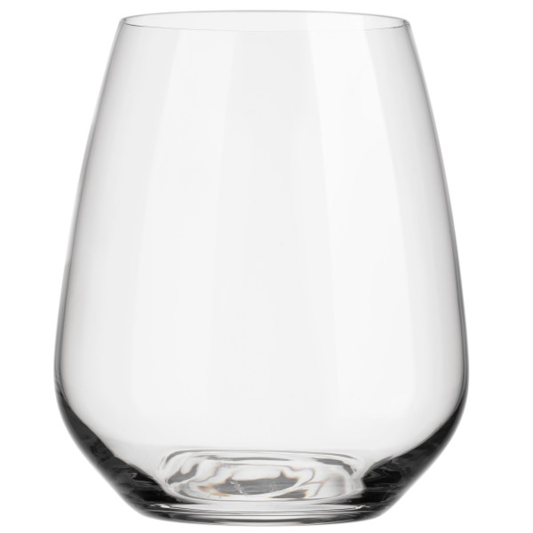 Luigi Bormioli Atelier Stemless Cabernet Wine Glass, Set of 6