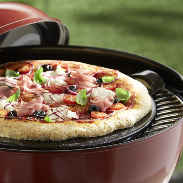 Smooth Pizza Stone - Charcoal