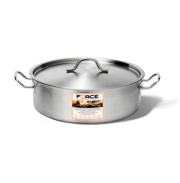 Low Casserole with Lid 260x85mm / 4.5Lt