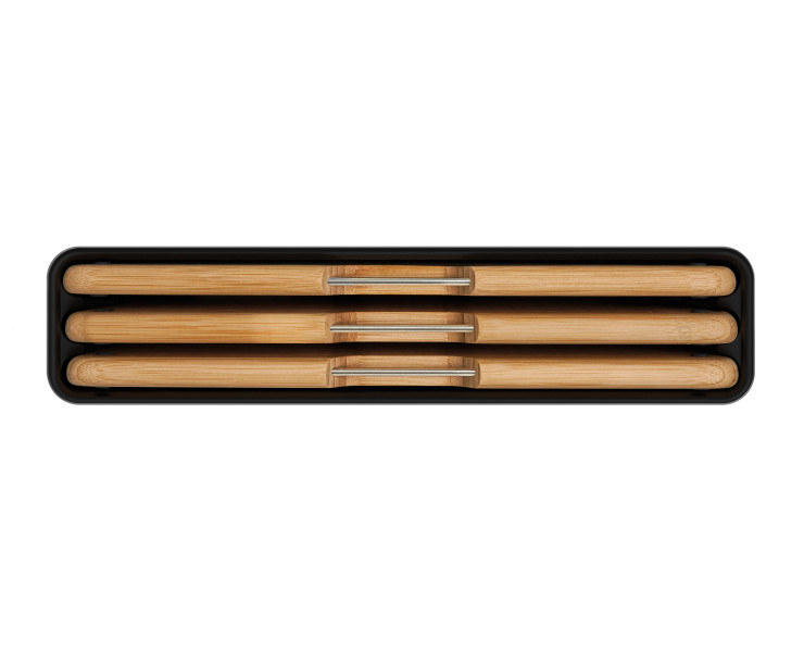 Folio Steel Bamboo 3 Piece Board Set