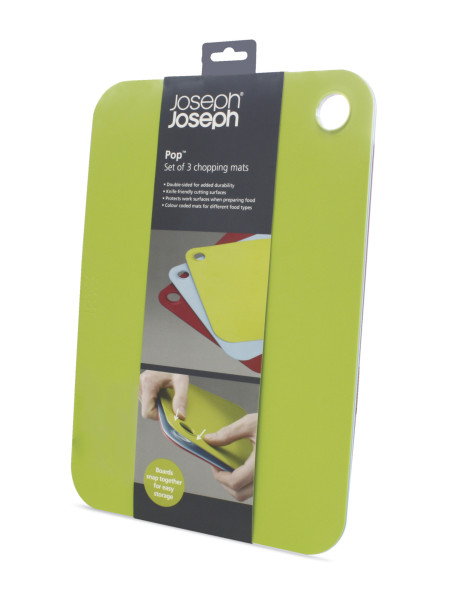Pop Chop Mats Multi Col Set3