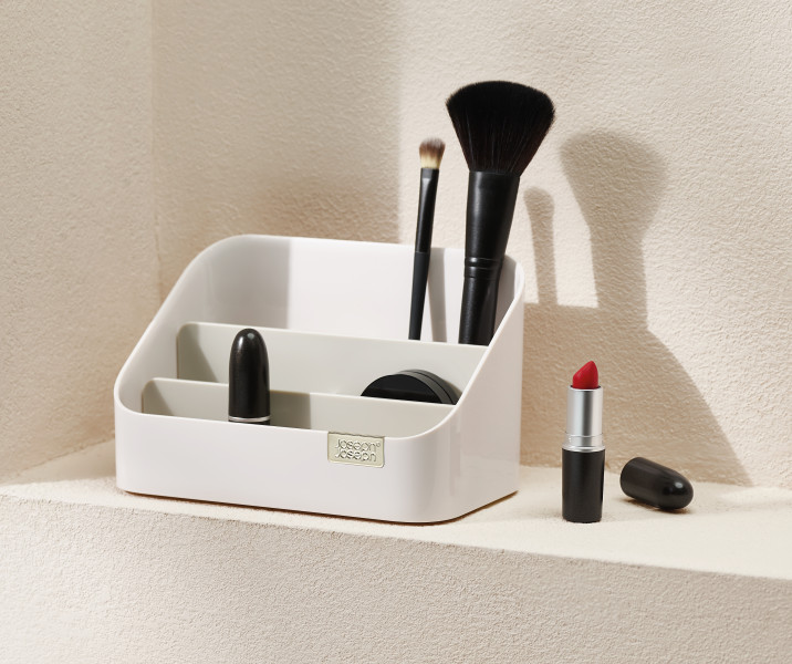 Viva Tiered Cosmetic Organiser - Shell