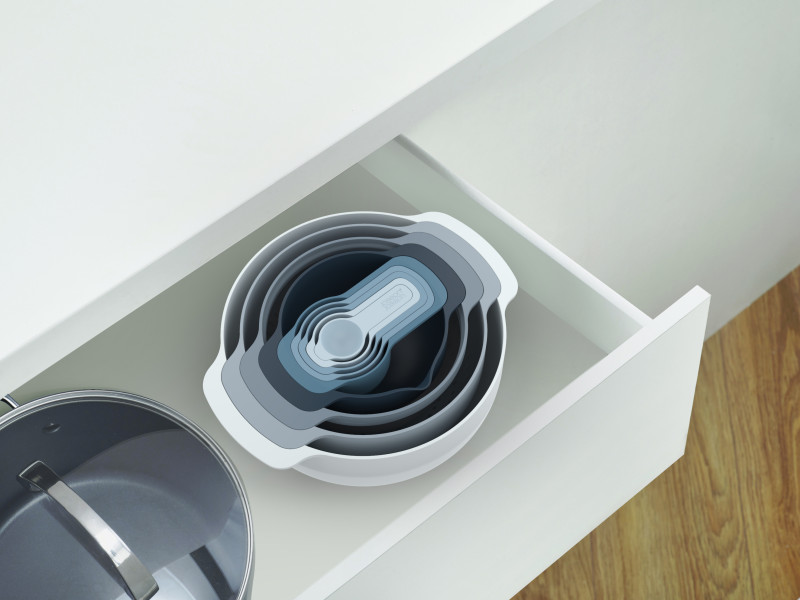 Nest 9 Plus 9-piece food preparation set - Sky