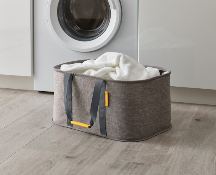 Hold-All Collapsible Laundry Basket