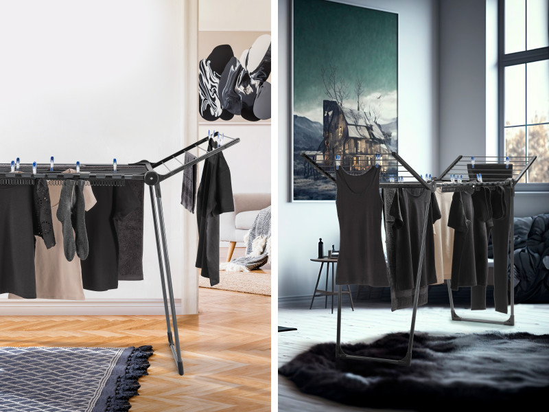 Standing dryer Pegasus 150 Solid Slim Black