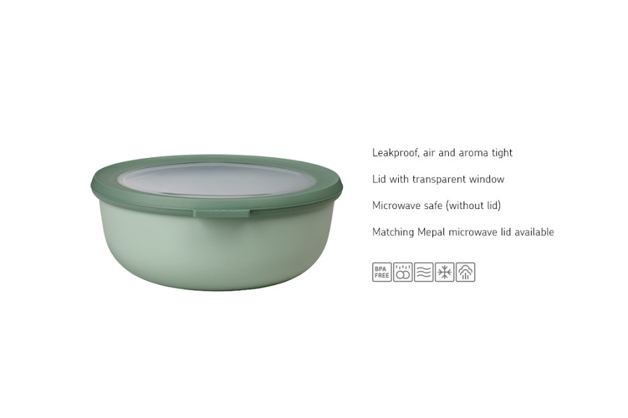 Cirqula Round Small Set 3 Piece Nordic Sage
